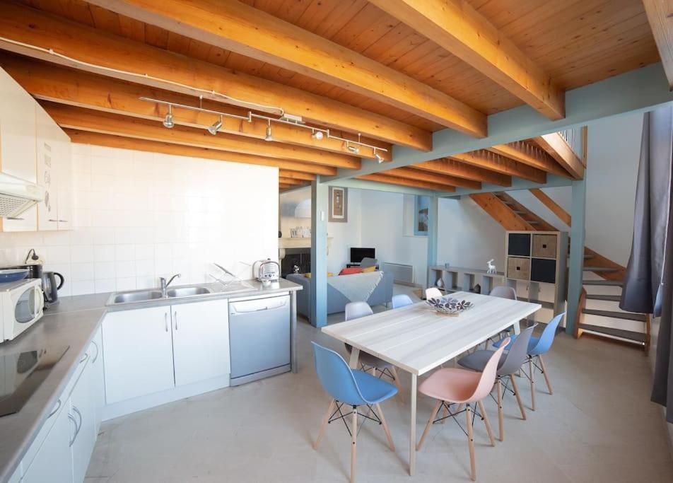 Maison Type Loft - Avec Parking En Plein Centre لا روشيل المظهر الخارجي الصورة