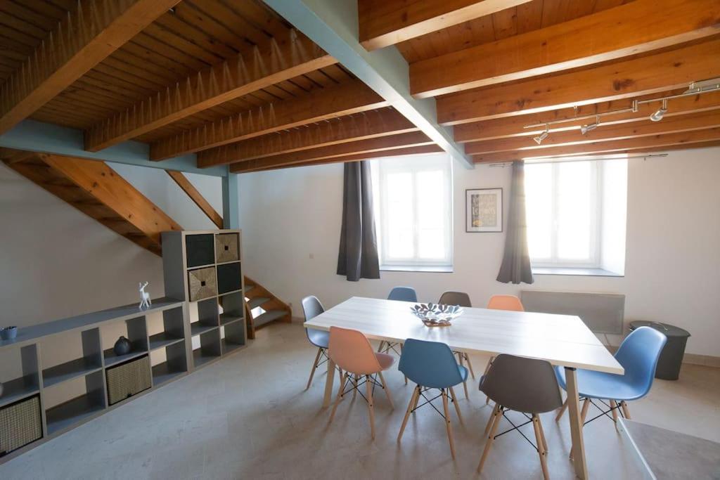 Maison Type Loft - Avec Parking En Plein Centre لا روشيل المظهر الخارجي الصورة